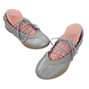 Adidas Taekwondo Mei Silver Metallic Gum Ballet Shoes – Size 8